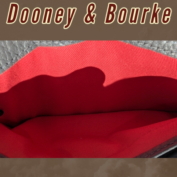 Bundle, Pebbled Leather Small Lexington in Orange & Continental Wallet in Grey